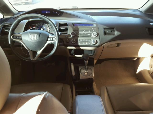 2HGFA16939H519301 - 2009 HONDA CIVIC EXL 棕色 照片 9