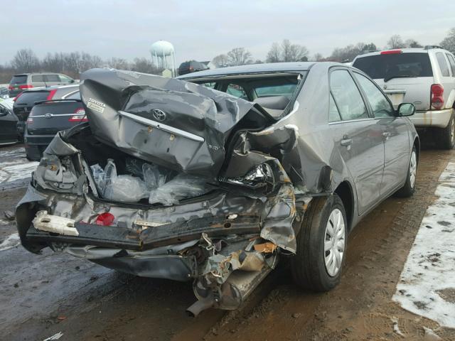 4T1BE32K85U566543 - 2005 TOYOTA CAMRY LE ნაცრისფერი ფოტო 4