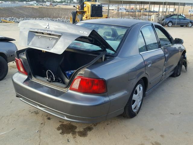 4A3AA46G23E058239 - 2003 MITSUBISHI GALANT ES GRAY photo 4