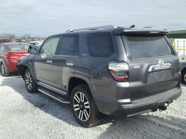 JTEBU5JRXG5315484 - 2016 TOYOTA 4RUNNER SR BLACK photo 3