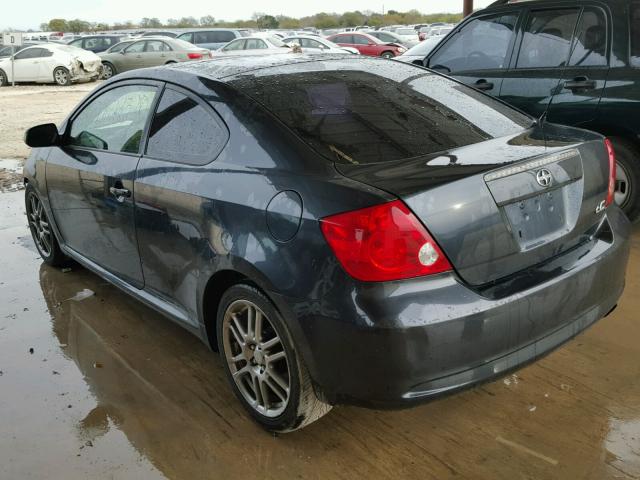 JTKDE177060096743 - 2006 TOYOTA SCION TC BLUE photo 3