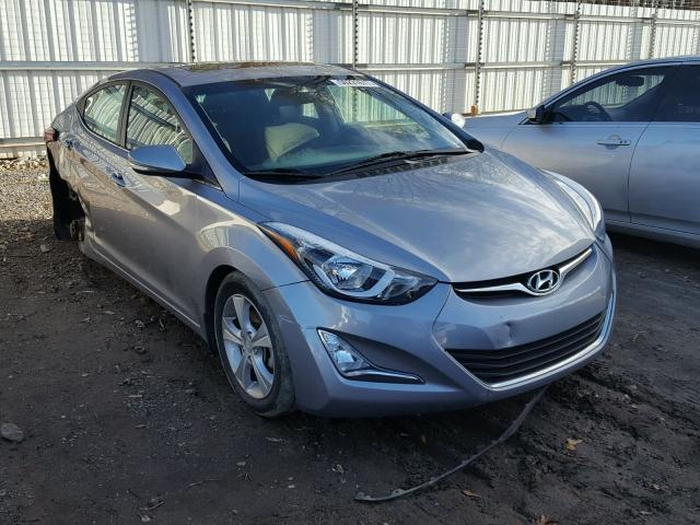 5NPDH4AE7GH792687 - 2016 HYUNDAI ELANTRA SE SILVER photo 1