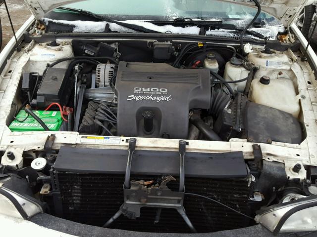 1G4CU541214284612 - 2001 BUICK PARK AVENU WHITE photo 7