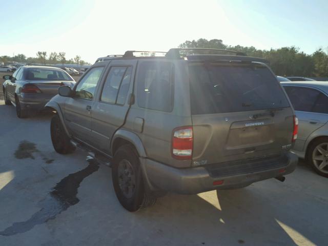 JN8DR09X11W576125 - 2001 NISSAN PATHFINDER BEIGE photo 3