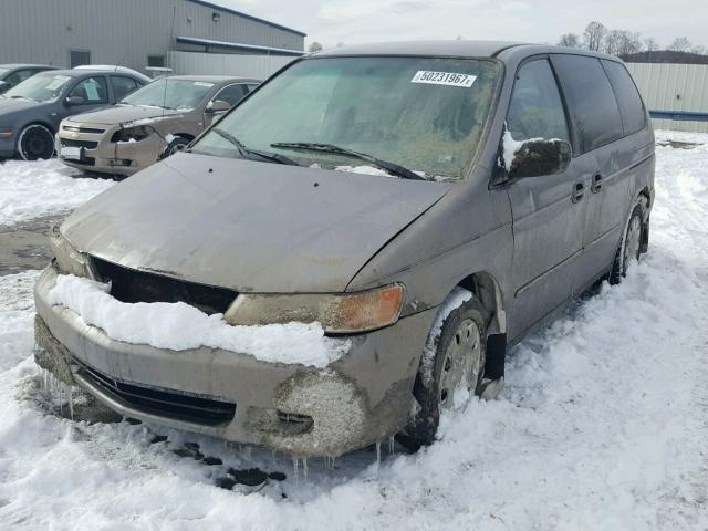 2HKRL1858YH527139 - 2000 HONDA ODYSSEY LX GRAY photo 2