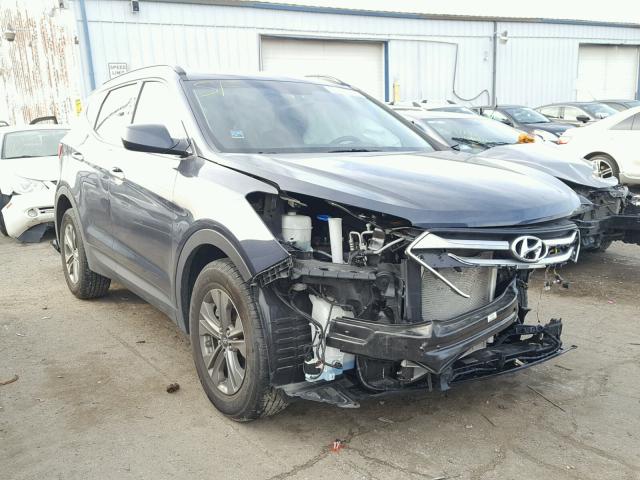 5XYZU3LB7FG283543 - 2015 HYUNDAI SANTA FE S BLUE photo 1