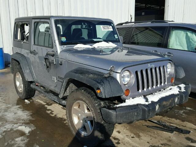 1C4AJWAG9DL637053 - 2013 JEEP WRANGLER S SILVER photo 1