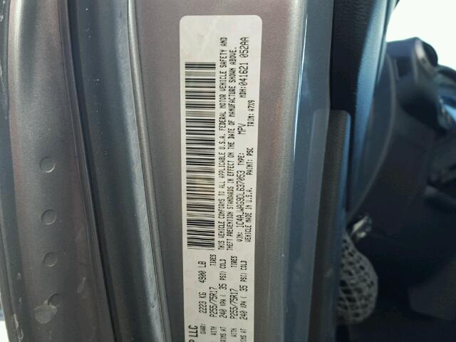 1C4AJWAG9DL637053 - 2013 JEEP WRANGLER S SILVER photo 10