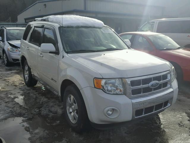 1FMCU49389KC35362 - 2009 FORD ESCAPE HYB WHITE photo 1