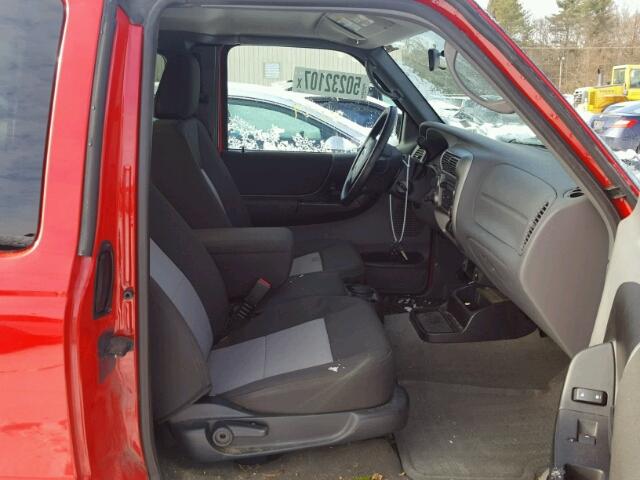 1FTLR4FE4BPA40797 - 2011 FORD RANGER SUP RED photo 5