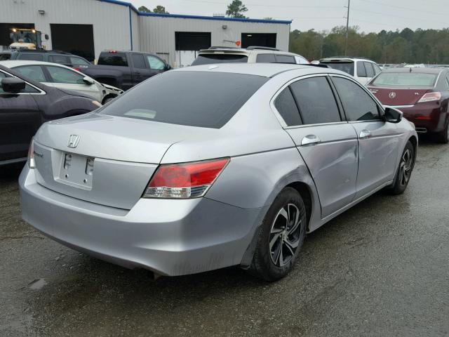 1HGCP26898A011362 - 2008 HONDA ACCORD EXL SILVER photo 4