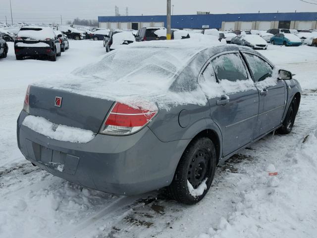 1G8ZS57N87F313833 - 2007 SATURN AURA XE GRAY photo 4