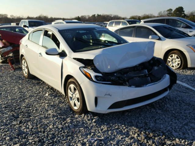 3KPFK4A70HE017178 - 2017 KIA FORTE LX GRAY photo 1