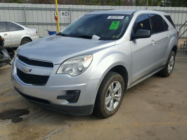 2CNALBEW3A6305324 - 2010 CHEVROLET EQUINOX LS SILVER photo 2