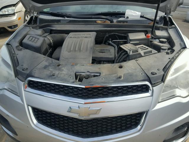 2CNALBEW3A6305324 - 2010 CHEVROLET EQUINOX LS SILVER photo 7