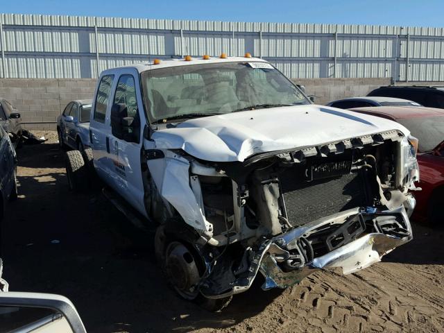 1FD8W3H67DEA60941 - 2013 FORD F350 SUPER WHITE photo 1