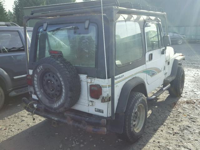 1J4FY19P1SP224116 - 1995 JEEP WRANGLER / WHITE photo 4