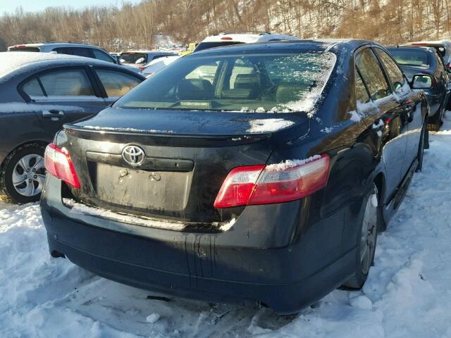 4T1BK46K99U094741 - 2009 TOYOTA CAMRY SE BLACK photo 4