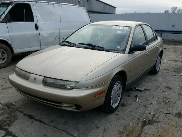 1G8ZK5273VZ325036 - 1997 SATURN SL2 GOLD photo 2