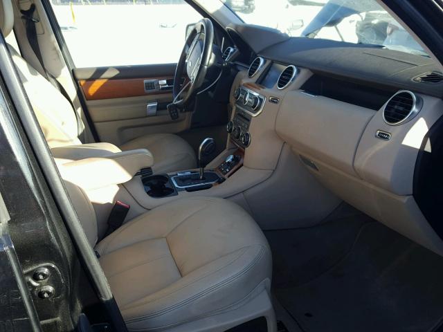 SALAK2D48BA586850 - 2011 LAND ROVER LR4 HSE LU BLACK photo 5