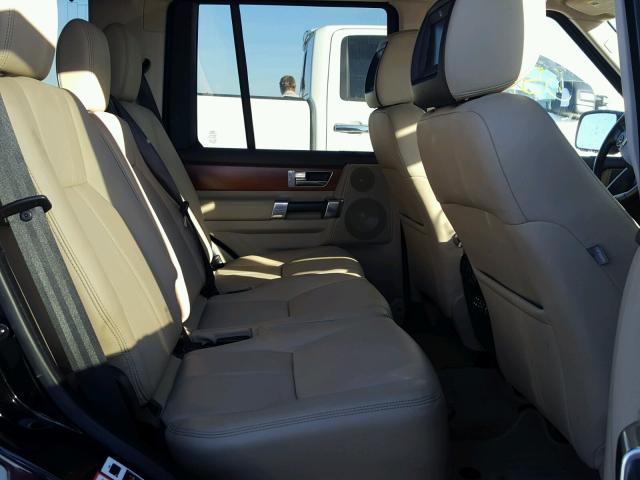 SALAK2D48BA586850 - 2011 LAND ROVER LR4 HSE LU BLACK photo 6