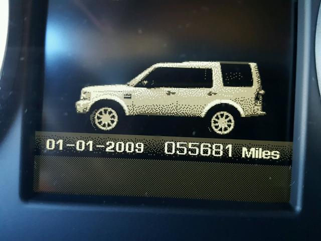 SALAK2D48BA586850 - 2011 LAND ROVER LR4 HSE LU BLACK photo 8