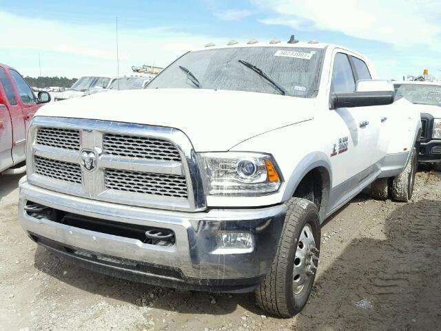 3C63RRML8DG583146 - 2013 RAM 3500 LARAM WHITE photo 2