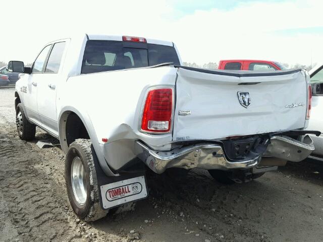 3C63RRML8DG583146 - 2013 RAM 3500 LARAM WHITE photo 3