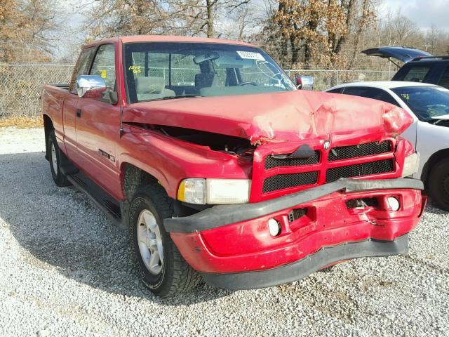 3B7HC13Z8TG136807 - 1996 DODGE RAM 1500 RED photo 1