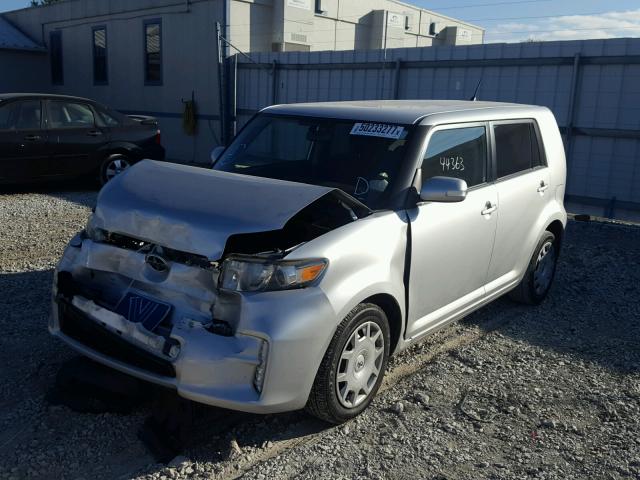 JTLZE4FE0DJ045589 - 2013 TOYOTA SCION XB SILVER photo 2