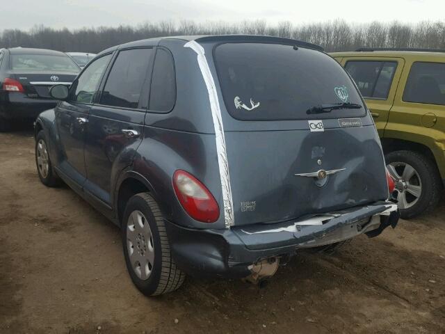 3A4FY58B06T347498 - 2006 CHRYSLER PT CRUISER BLUE photo 3