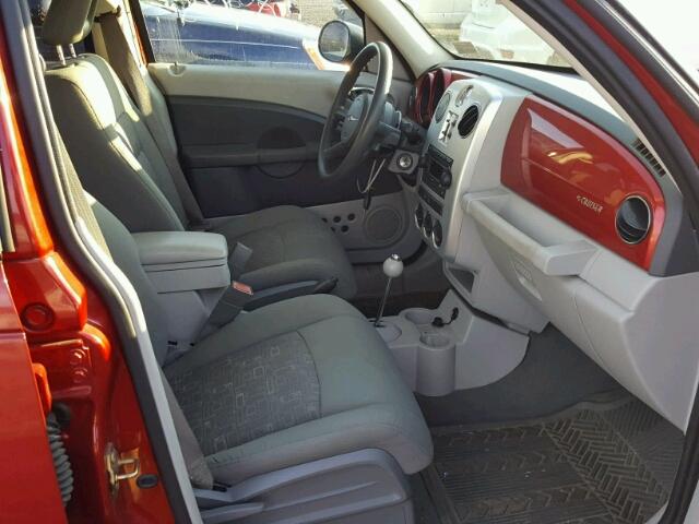 3A4FY58B67T595918 - 2007 CHRYSLER PT CRUISER RED photo 5