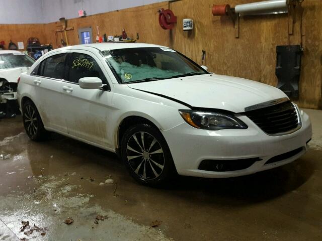 1C3CCBCG1DN755146 - 2013 CHRYSLER 200 LIMITE WHITE photo 1