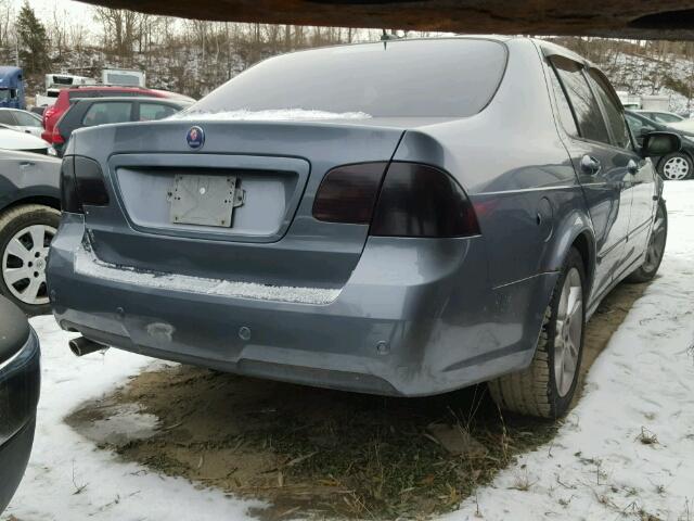 YS3ED49G183510491 - 2008 SAAB 9-5 2.3T GRAY photo 4