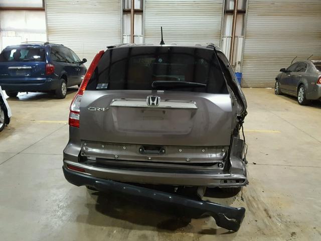 5J6RE3H53AL043591 - 2010 HONDA CR-V EX GRAY photo 9