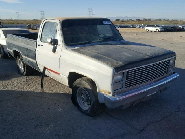 1GCGC24M6EJ177278 - 1984 CHEVROLET C20 GRAY photo 1