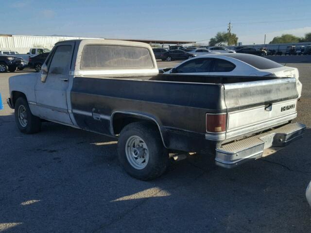 1GCGC24M6EJ177278 - 1984 CHEVROLET C20 GRAY photo 3