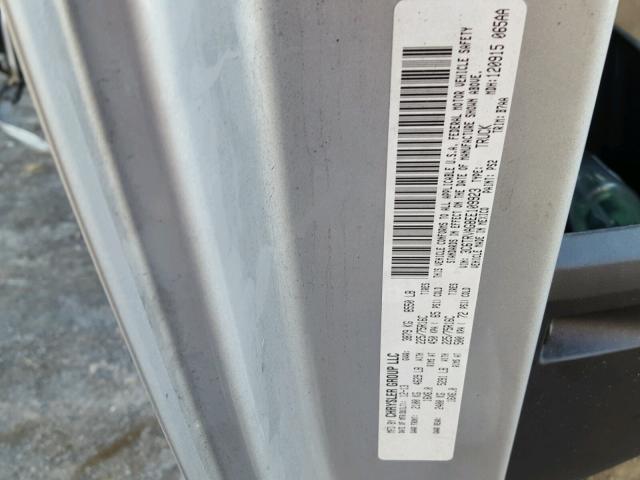 3C6TRVAG8EE109923 - 2014 RAM PROMASTER SILVER photo 10