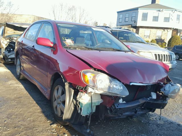 2T1BR32E27C850723 - 2007 TOYOTA COROLLA CE RED photo 1