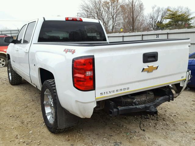 1GCUKREC1GF207796 - 2016 CHEVROLET SILVERADO WHITE photo 3