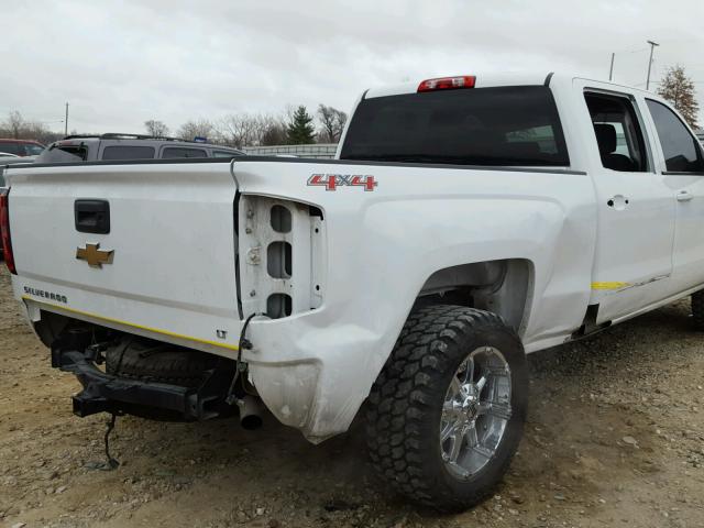 1GCUKREC1GF207796 - 2016 CHEVROLET SILVERADO WHITE photo 9