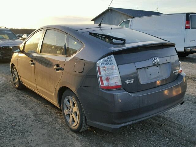 JTDKB20U593502502 - 2009 TOYOTA PRIUS GRAY photo 3