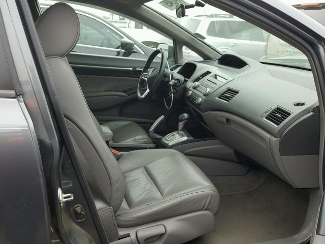 19XFA1F93BE022104 - 2011 HONDA CIVIC EXL GRAY photo 5