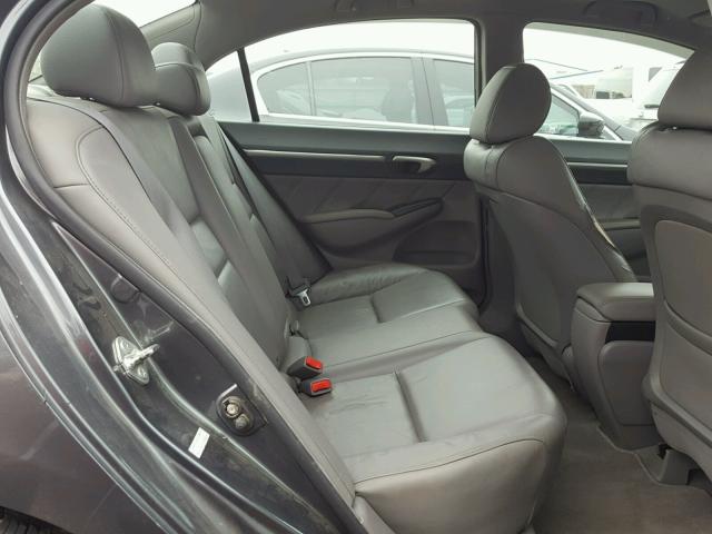 19XFA1F93BE022104 - 2011 HONDA CIVIC EXL GRAY photo 6