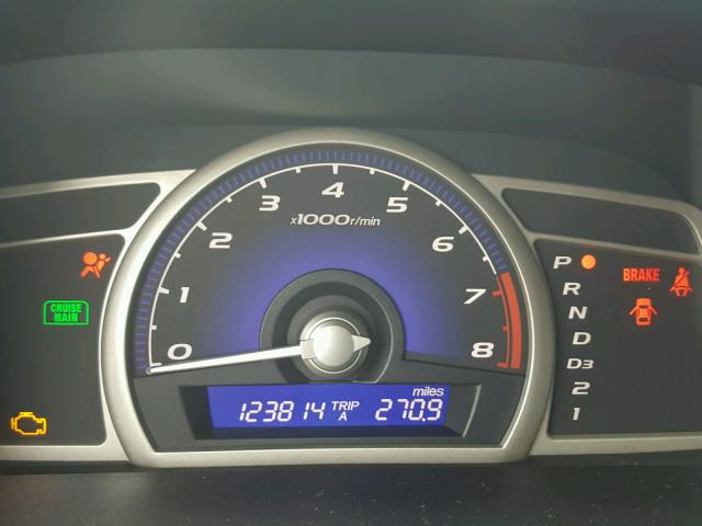 19XFA1F93BE022104 - 2011 HONDA CIVIC EXL GRAY photo 8