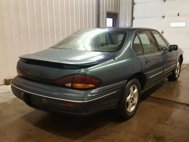 1G2HX52K8VH238475 - 1997 PONTIAC BONNEVILLE GREEN photo 4