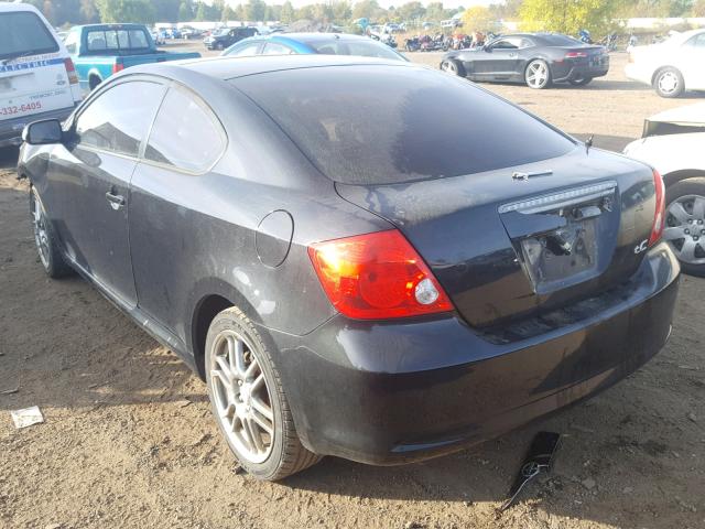 JTKDE177060124346 - 2006 TOYOTA SCION TC 黑色 照片 3