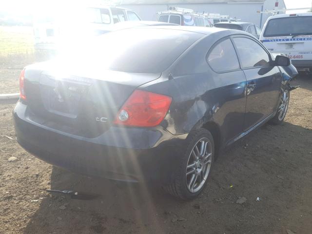 JTKDE177060124346 - 2006 TOYOTA SCION TC 黑色 照片 4