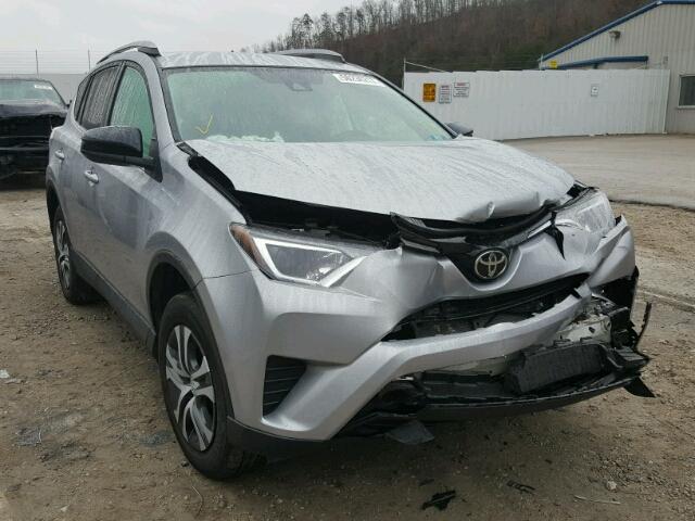 2T3BFREV4HW623452 - 2017 TOYOTA RAV4 LE SILVER photo 1