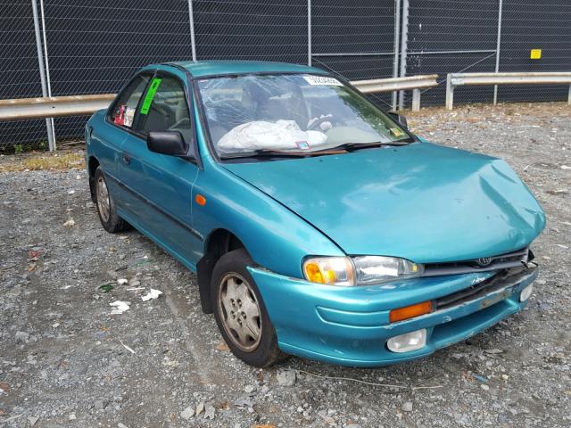 JF1GM2352SB413489 - 1995 SUBARU IMPREZA L TURQUOISE photo 1